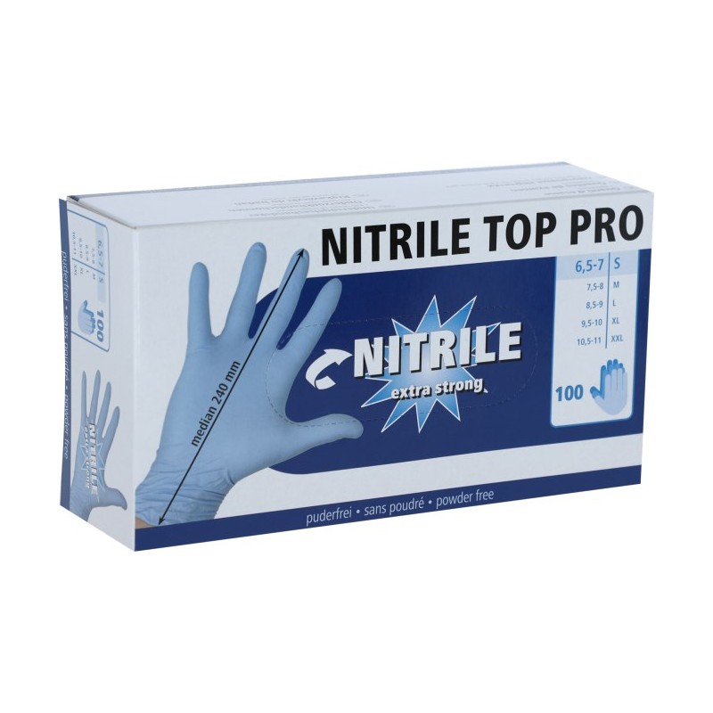Rokavice Nitrile Top Pro 100/1
