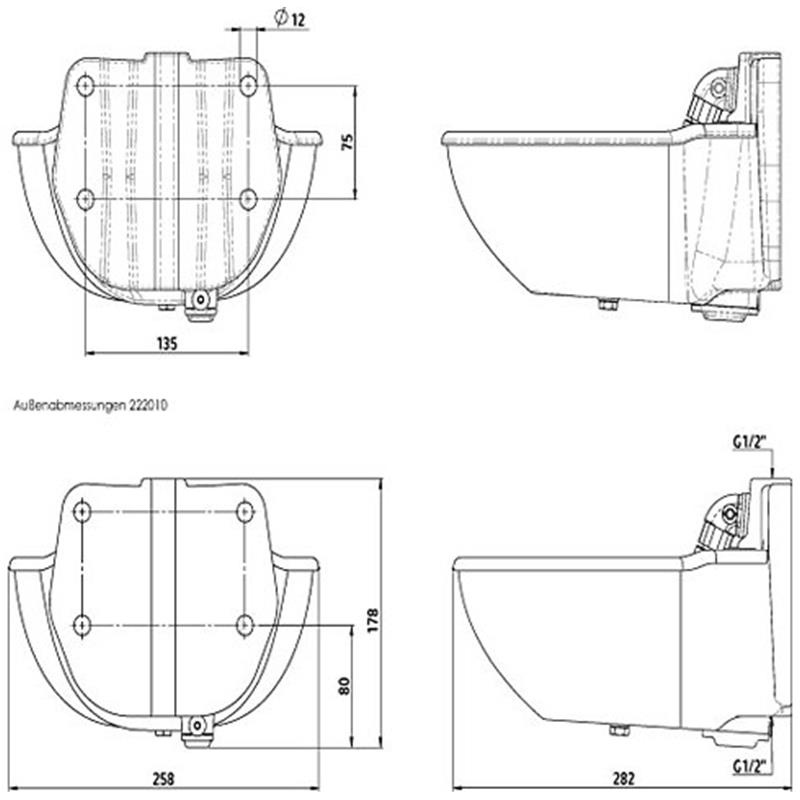 Grelni napajalnik z ventilom H10, 80 W / 24 V