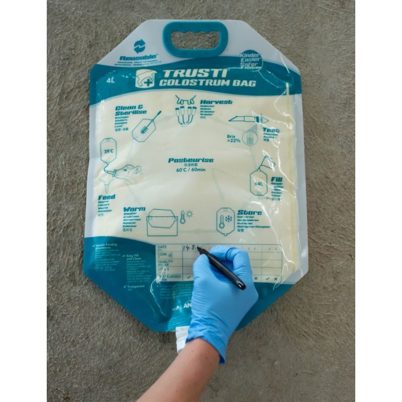 Antahi vrečke za mlezivo ( kolostrum ) - komplet