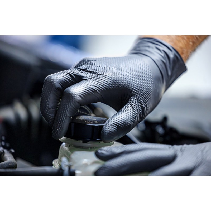 Rokavice za enkratno uporabo X-Grip Black 50/1