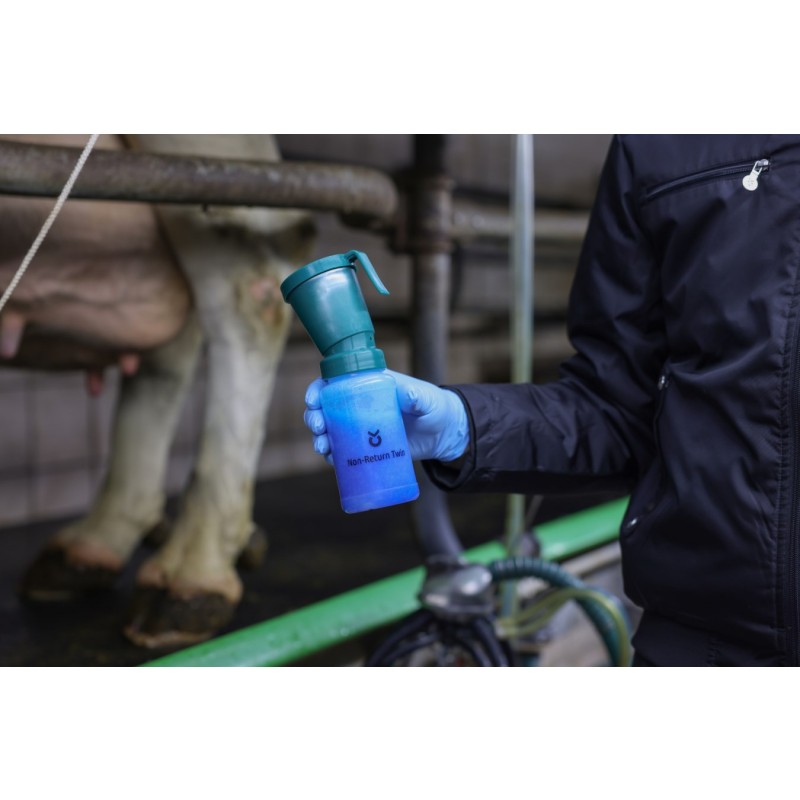 Lonček za dezinfekcijo vimena Non- Return Twin 300 ml