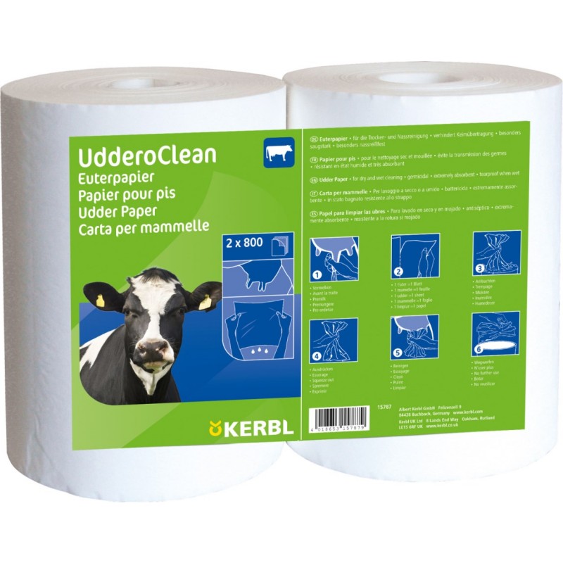 Brisače za vime EdderoCLEAN 