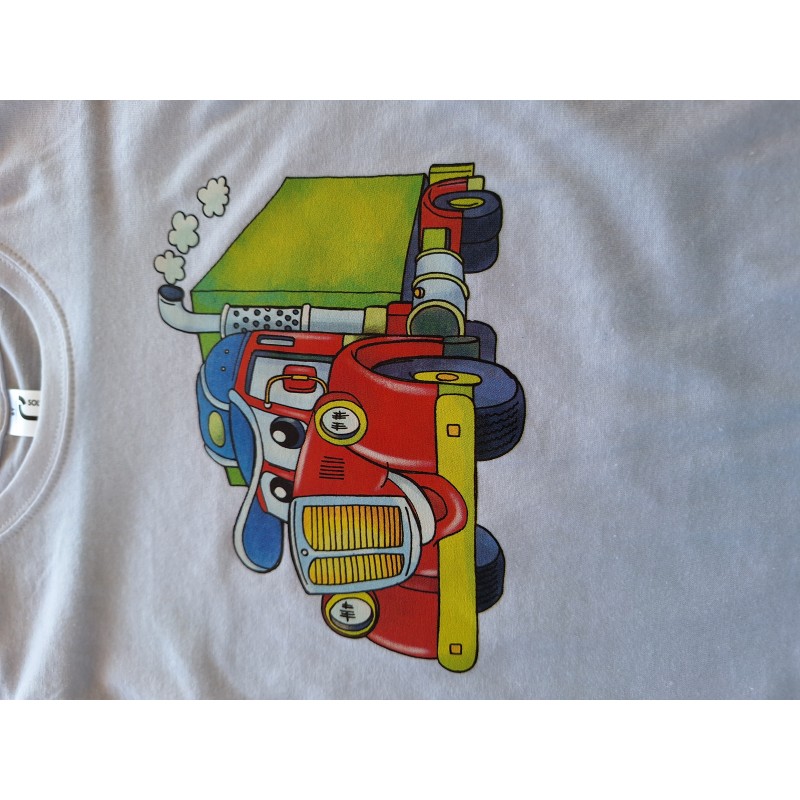 Majica z motivom - nasmejani tovornjak