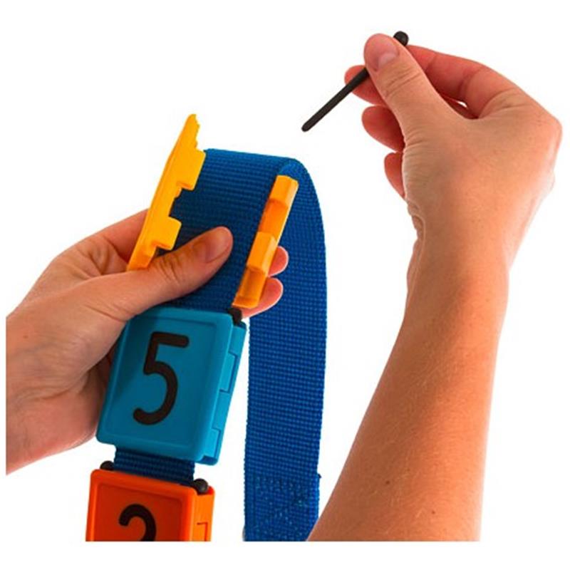 Številka za ovratnico DUO 4 - violet