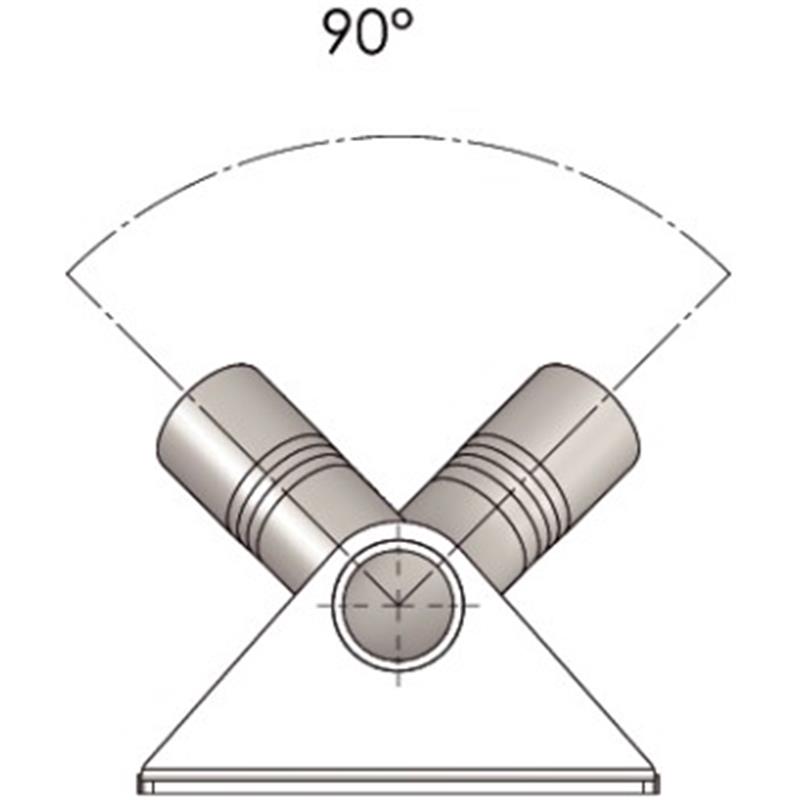 Priklopna cev za niplje - dva priklopa 65cm