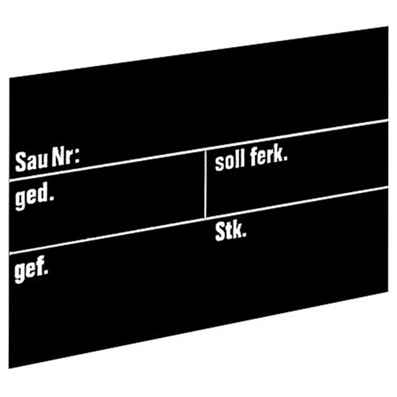 Hlevska tabla za prašiče 30 x 20 cm