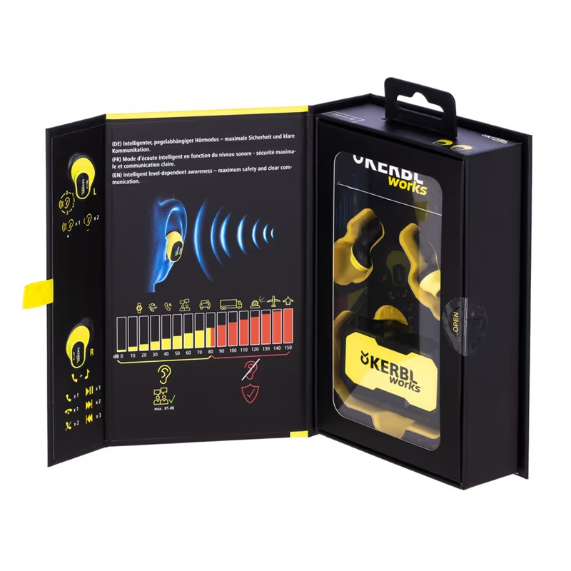 Kerbl works Buds BT Zaščita sluha/Slušalke v ušesu z Bluetoothom