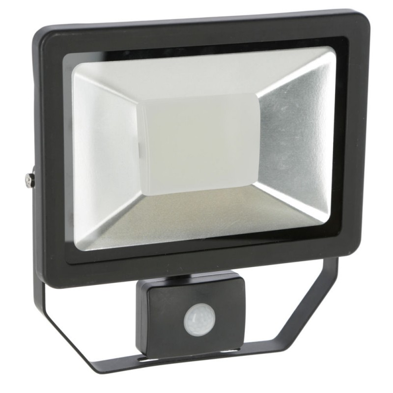 Zunanji LED-reflektor 50 W s senzorjem gibanja