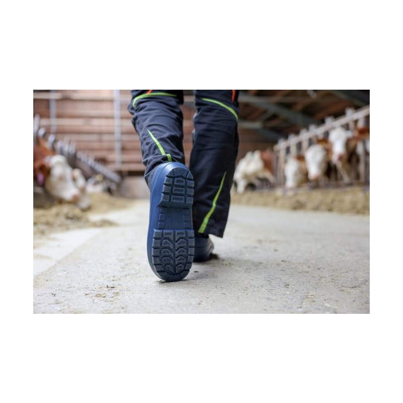 Nora PU-Clog COMFY - modre barve