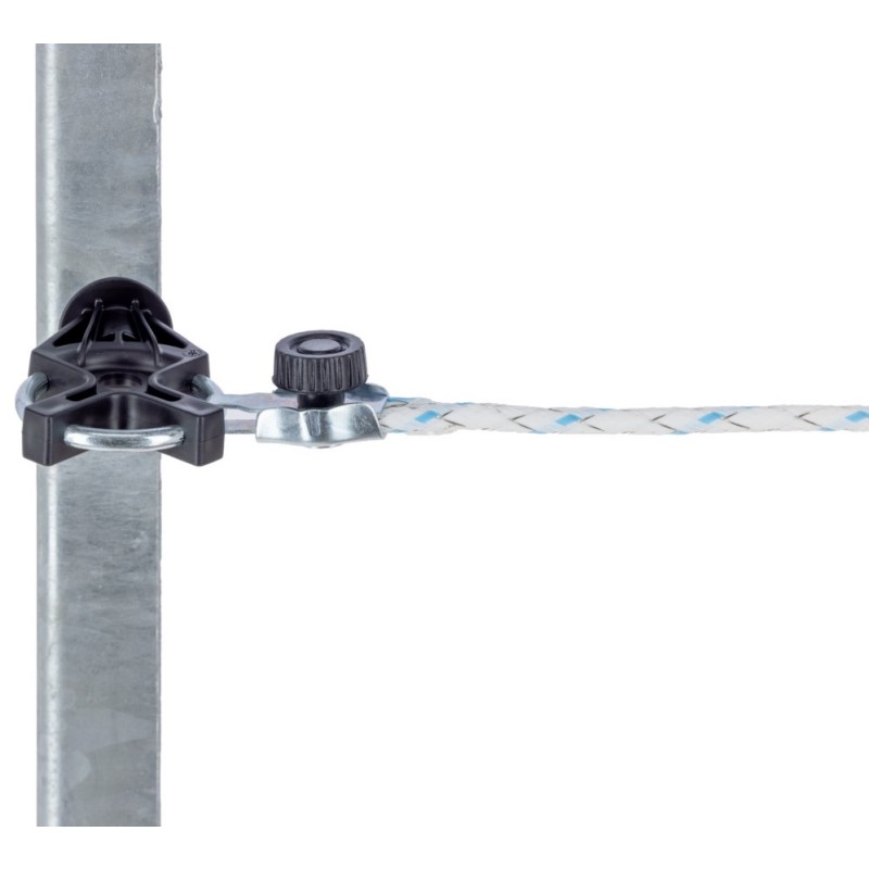 Izolator za vrata X³ pocinkan, črn, metrični navoj 10/1