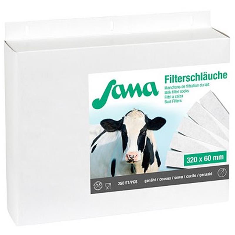 Sana cevni filter za mleko, šivan 57/60 mm, 320 mm
