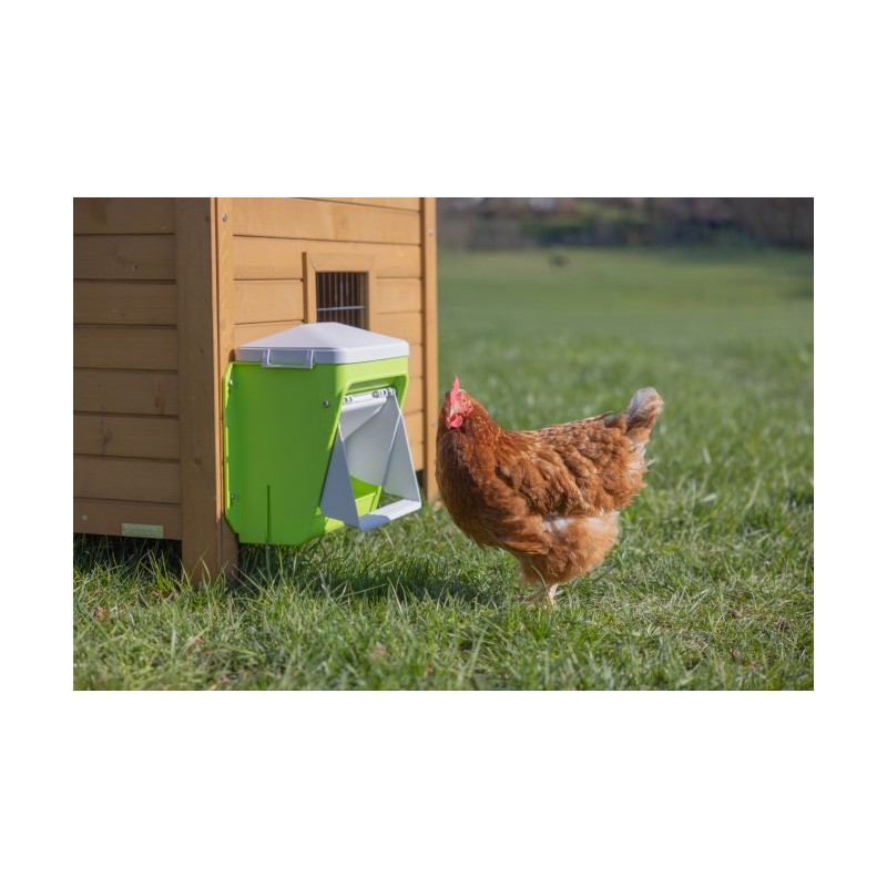 SmartCoop krmni avtomat z zaščitno loputo