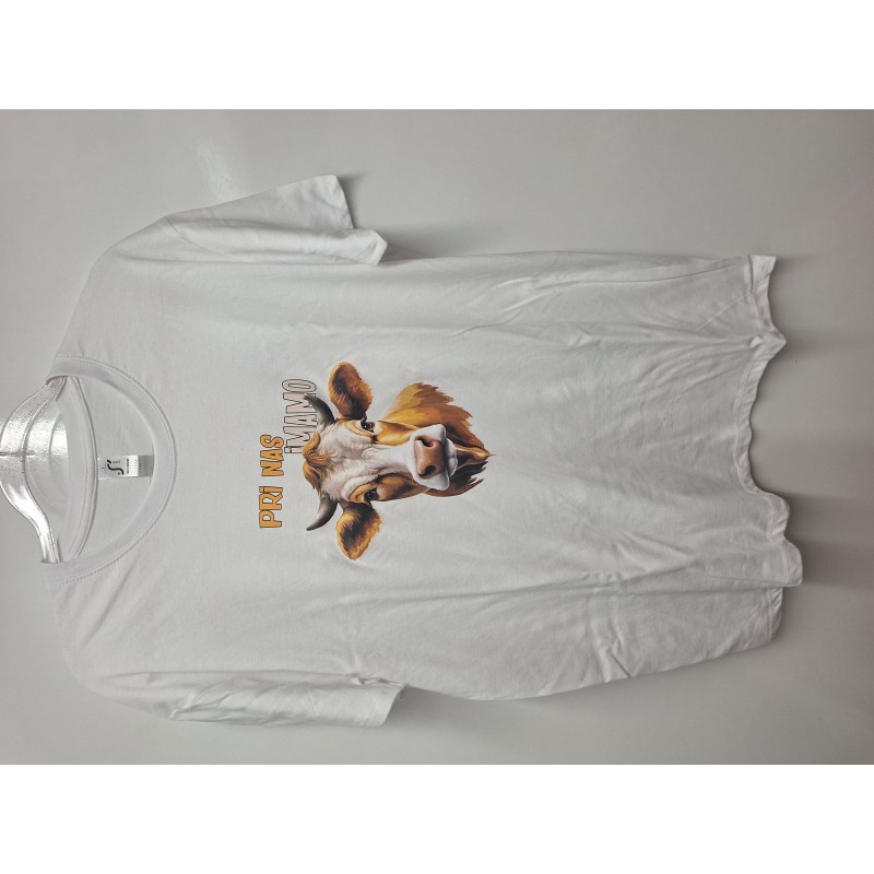 Majica z motivom - Pri nas imamo krave