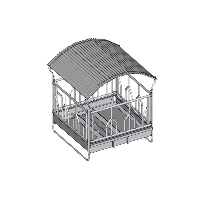 JOURDAIN Pašne jasli z palisadno krmno pregrado 2 x 2m  12Km