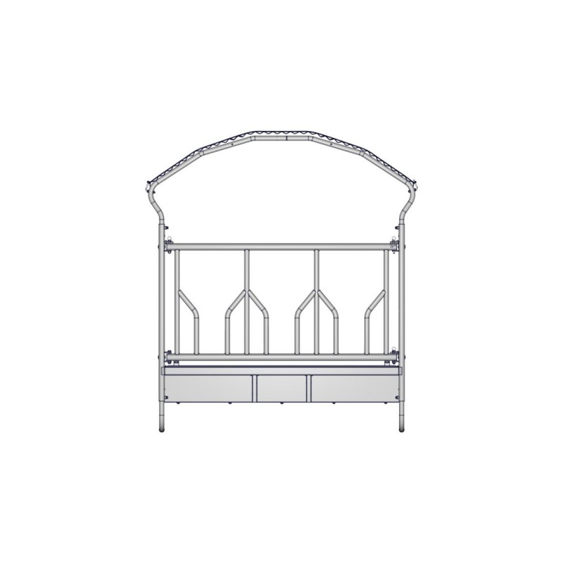 JOURDAIN Pašne jasli z palisadno krmno pregrado 2 x 2m  12Km