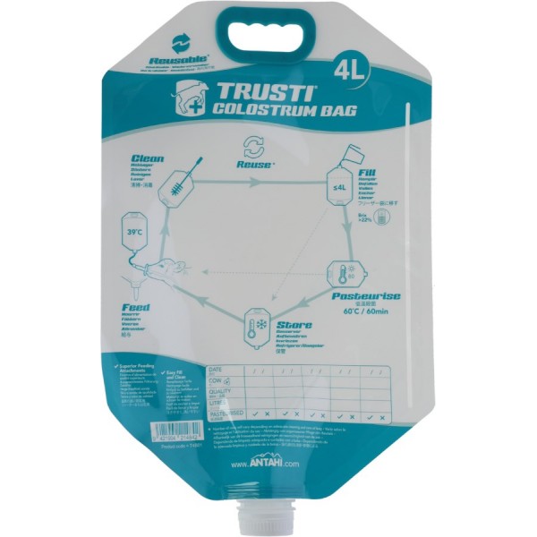 Antahi vrečke za mlezivo ( kolostrum ) - komplet