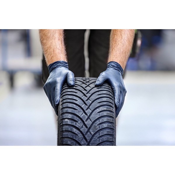 Rokavice za enkratno uporabo X-Grip Black 50/1