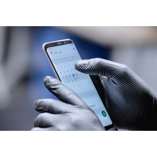 Rokavice za enkratno uporabo X-Grip Black 50/1