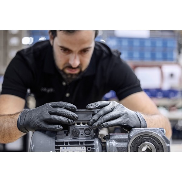 Rokavice za enkratno uporabo X-Grip Black 50/1