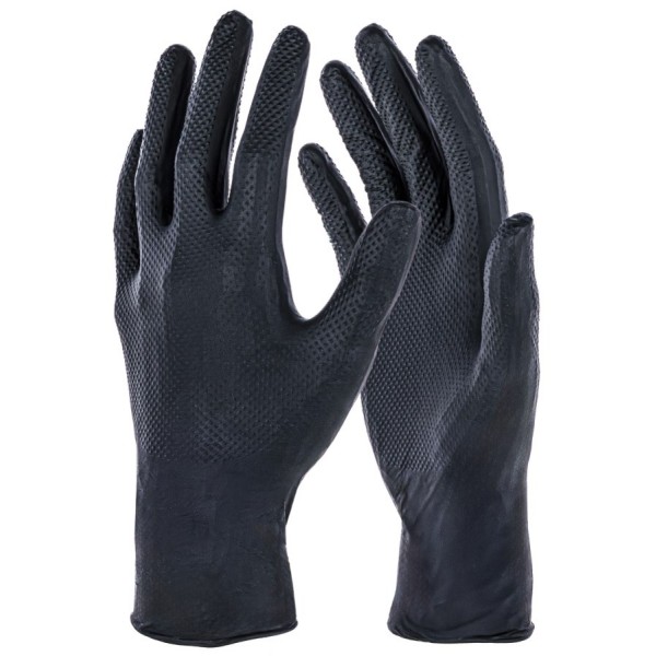 Rokavice za enkratno uporabo X-Grip Black 50/1
