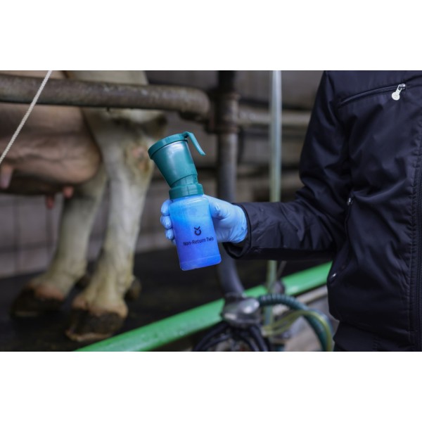 Lonček za dezinfekcijo vimena Non- Return Twin 300 ml