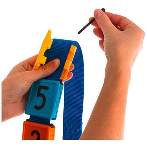 Številka za ovratnico DUO 4 - violet