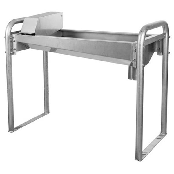 Napajalno korito za talno pritrditev 190 cm / 95 ltr. - ogrevano