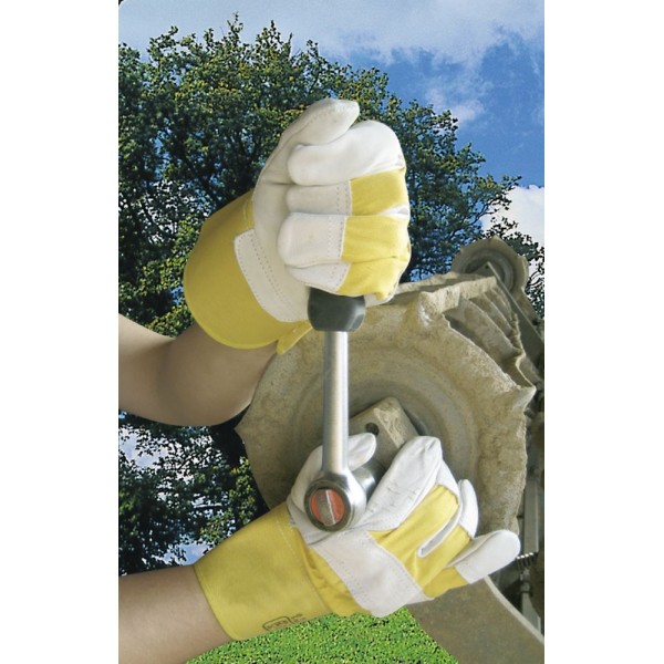 Usnjene rokavice iz usnjene kravje kože Yelltor