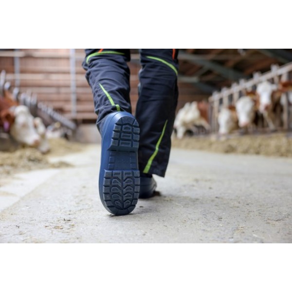 Nora PU-Clog COMFY - modre barve