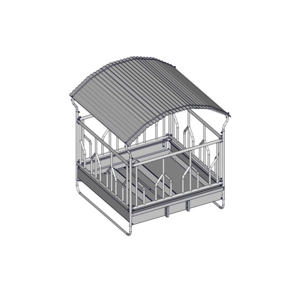 JOURDAIN Pašne jasli z palisadno krmno pregrado 2 x 2m  12Km