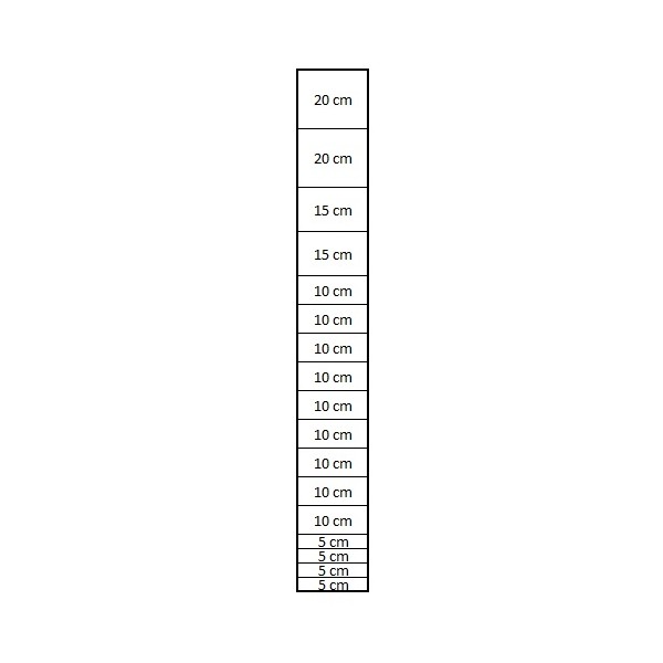 Mreža Standard - Normal 180 cm 