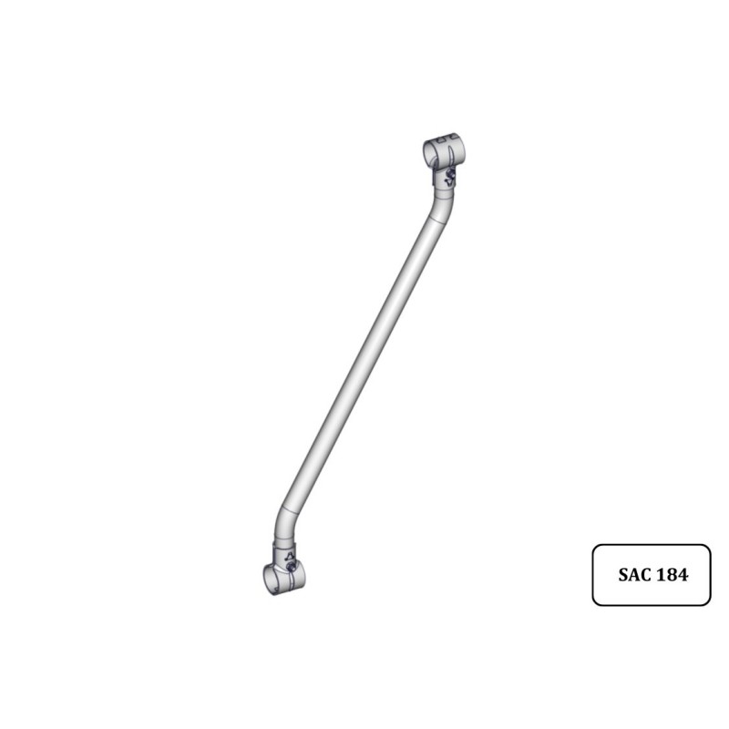 Modularna diagonalna krmna pregrada