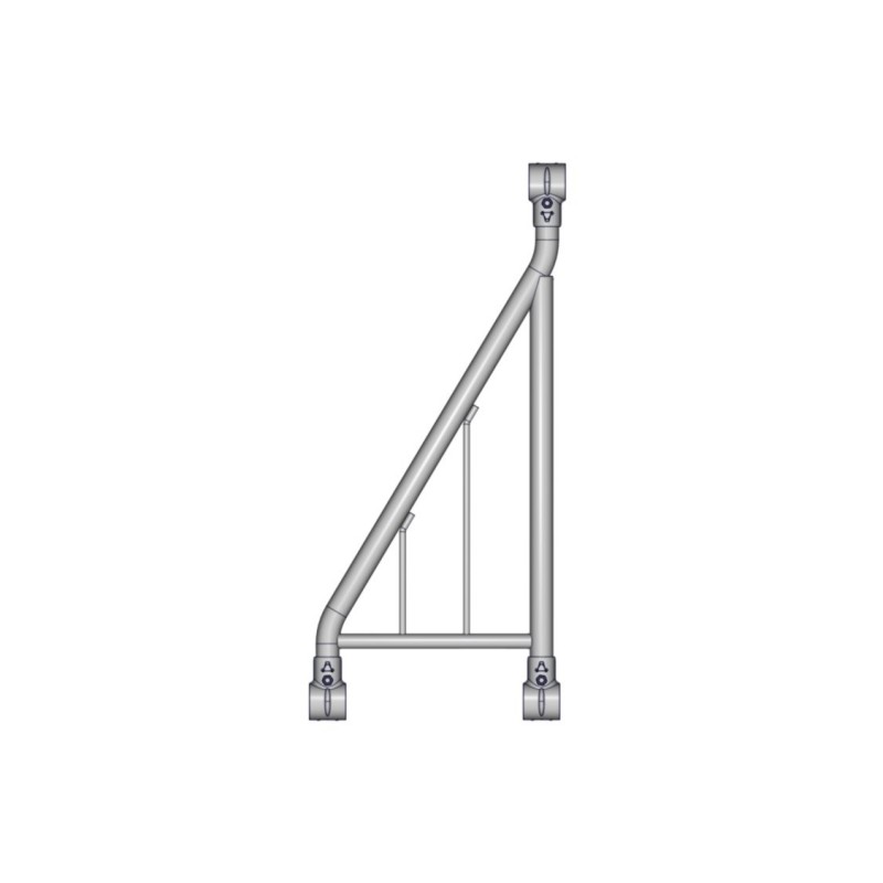 Modularna diagonalna krmna pregrada