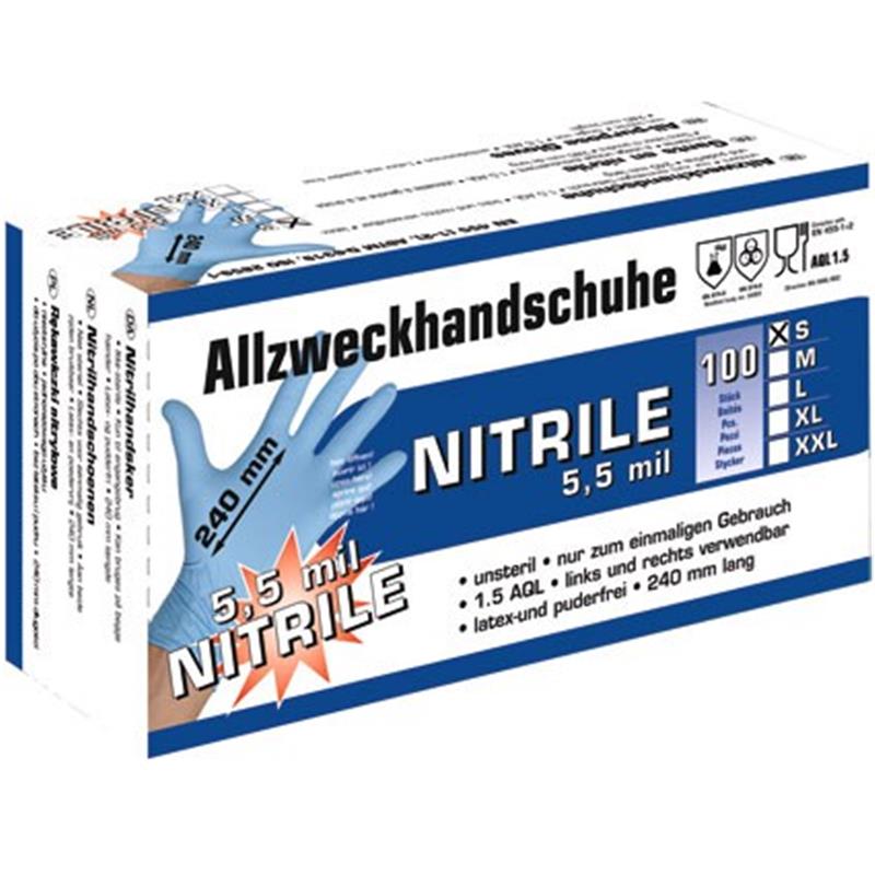 Rokavice Nitrile Top 100/1