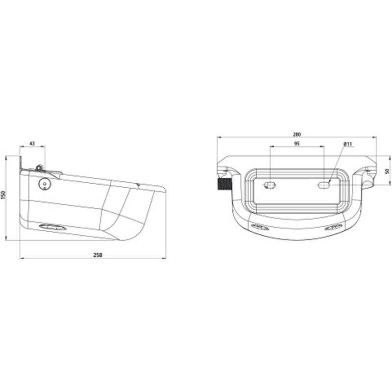 Napajalnik s plovcem S1090, inox