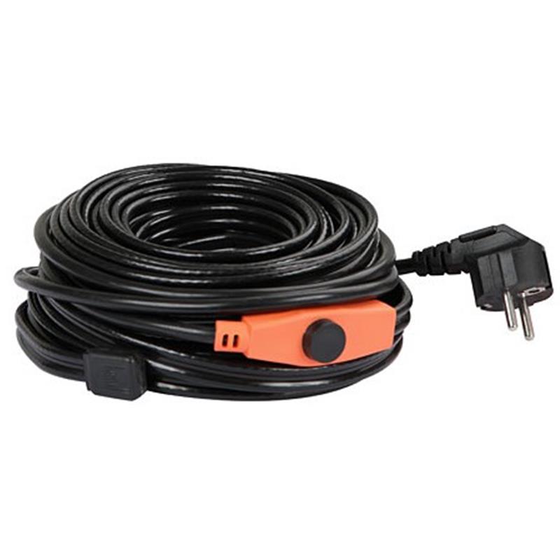 Grelni kabel s termostatom, 230 V, 8 m - 128 W