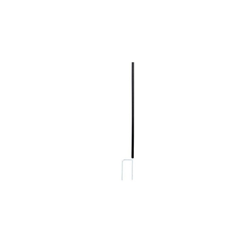 Rezervni steber, enojna konica, 106 cm, črn