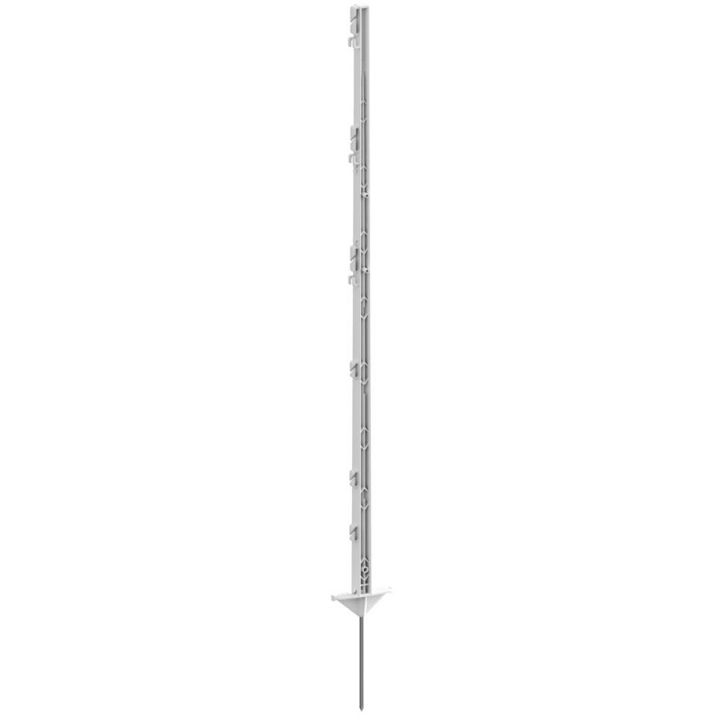 Plastični steber EXPERT z dvojno stopničko beli 125 cm - 5/1