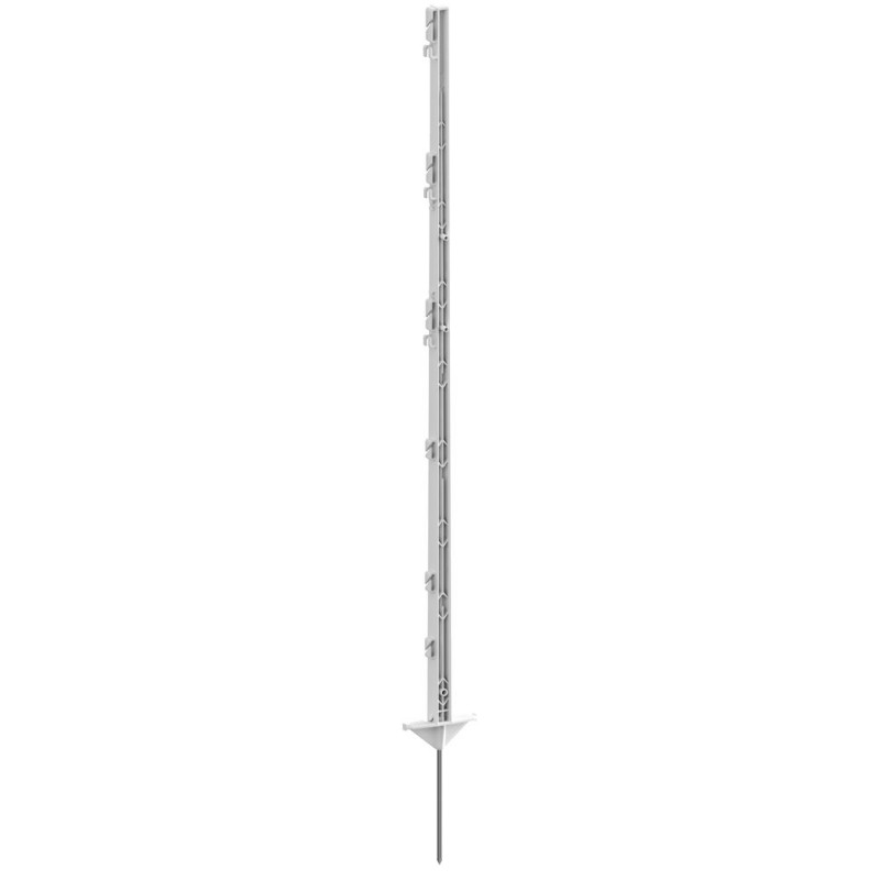 Plastični steber CLASSIC z dvojno stopničko beli 125 cm - 5/1