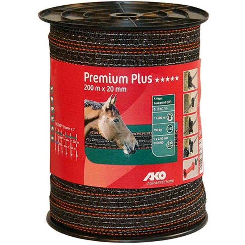 AKO Premium Plus trak 20 mm - 200 m