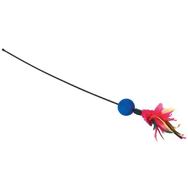 Igralna palica s perjem in žogico
