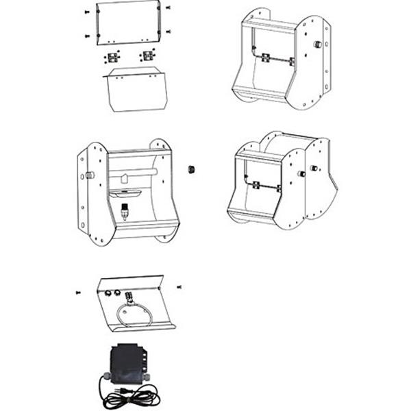 Napajalno korito inox - enojno grelno 