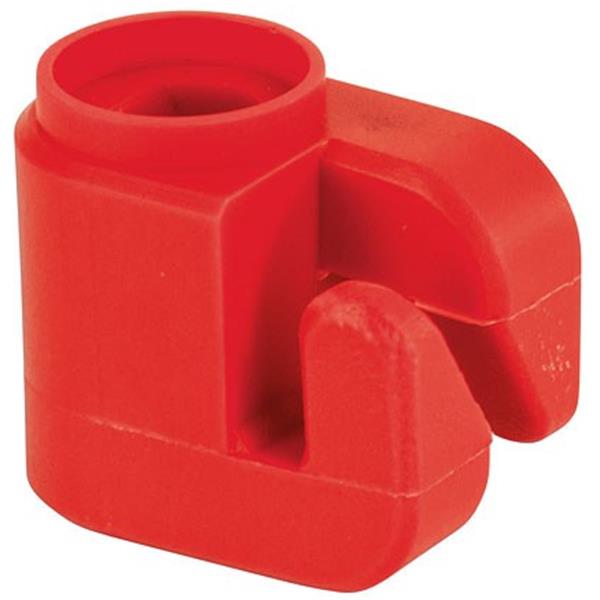 Aufschlagisolator rot für Ovalpfahl - 50/1