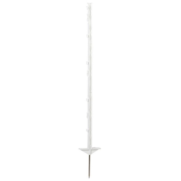 Plastični steber BASIC z dvojno stopničko beli 105 cm - 5/1