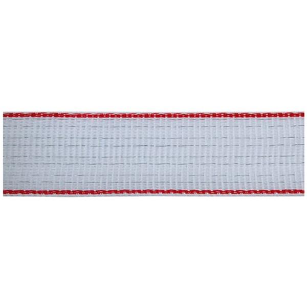 TopLine Plus Weidezaunband weiß/rot 20 mm - 400 m