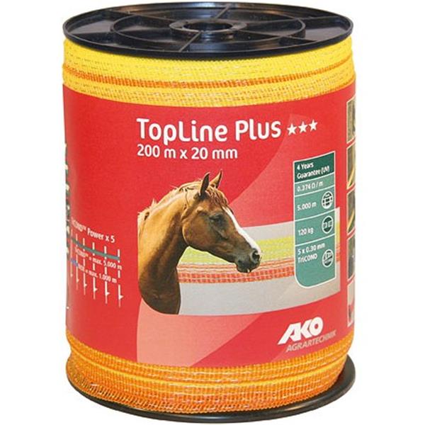 TopLine Plus Weidezaunband 20 mm - 200 m