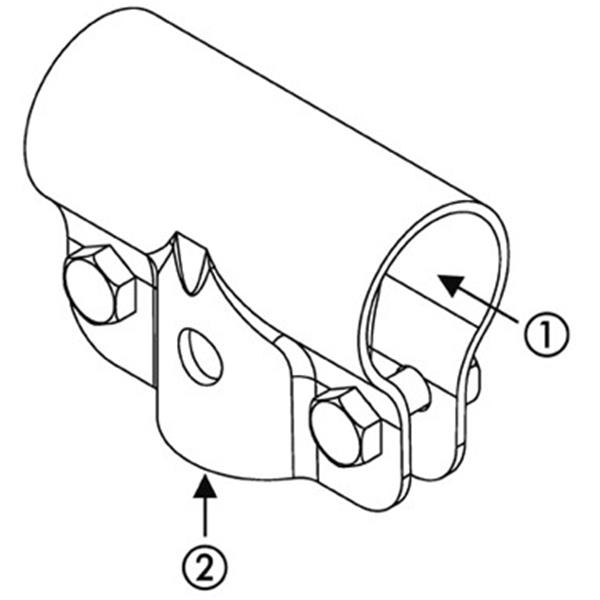 T-Schelle geschlossen