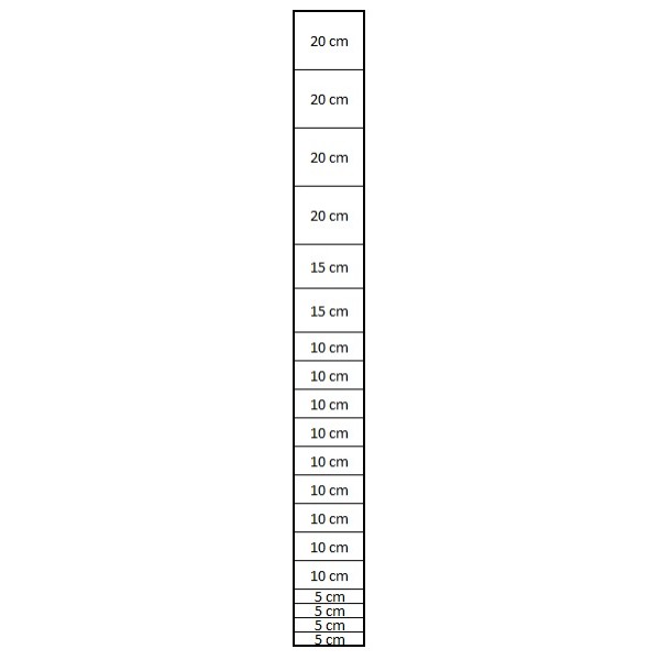 Mreža Standard - Normal 220 cm 