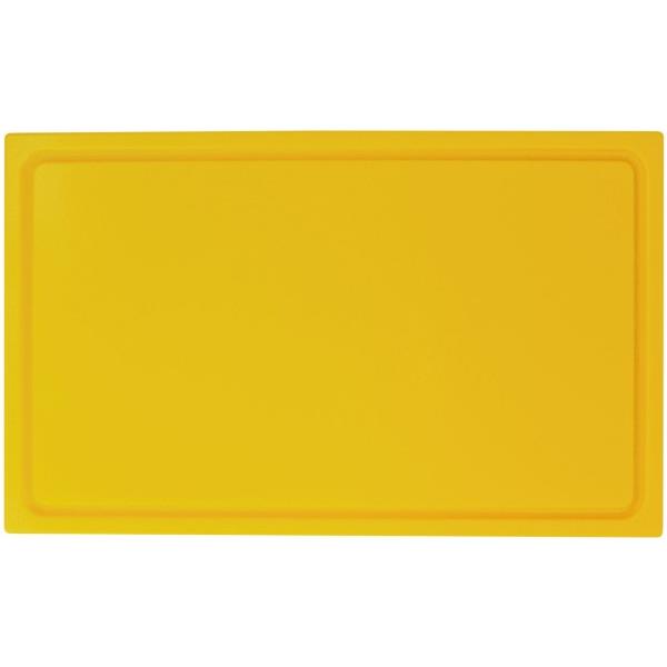 Deska za rezanje, plastična 65 x 53 cm, rumena