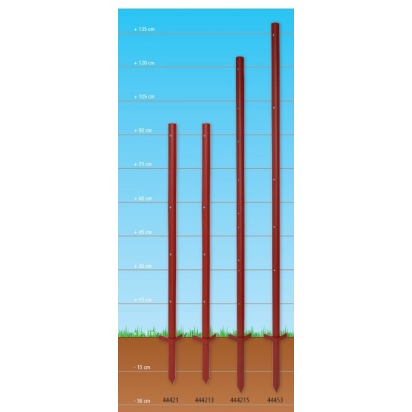 Winkelstahlpfahl 115 cm x 2 mm - 10/1